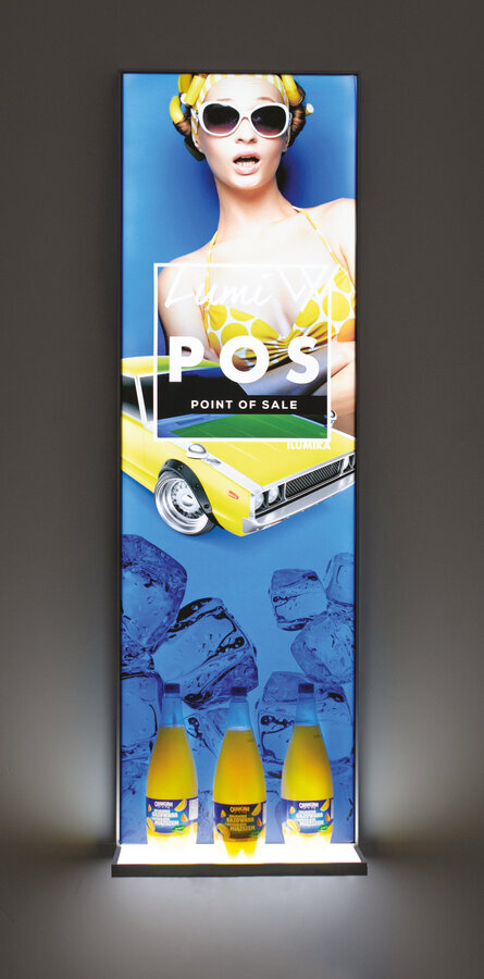 Advertising LED frames