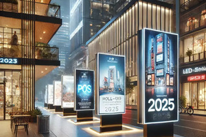 Trends in illuminated advertising design for 2025
