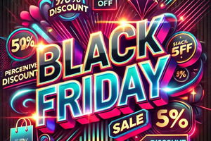 Increase your brand's visibility this upcoming Black Friday with illuminated ads